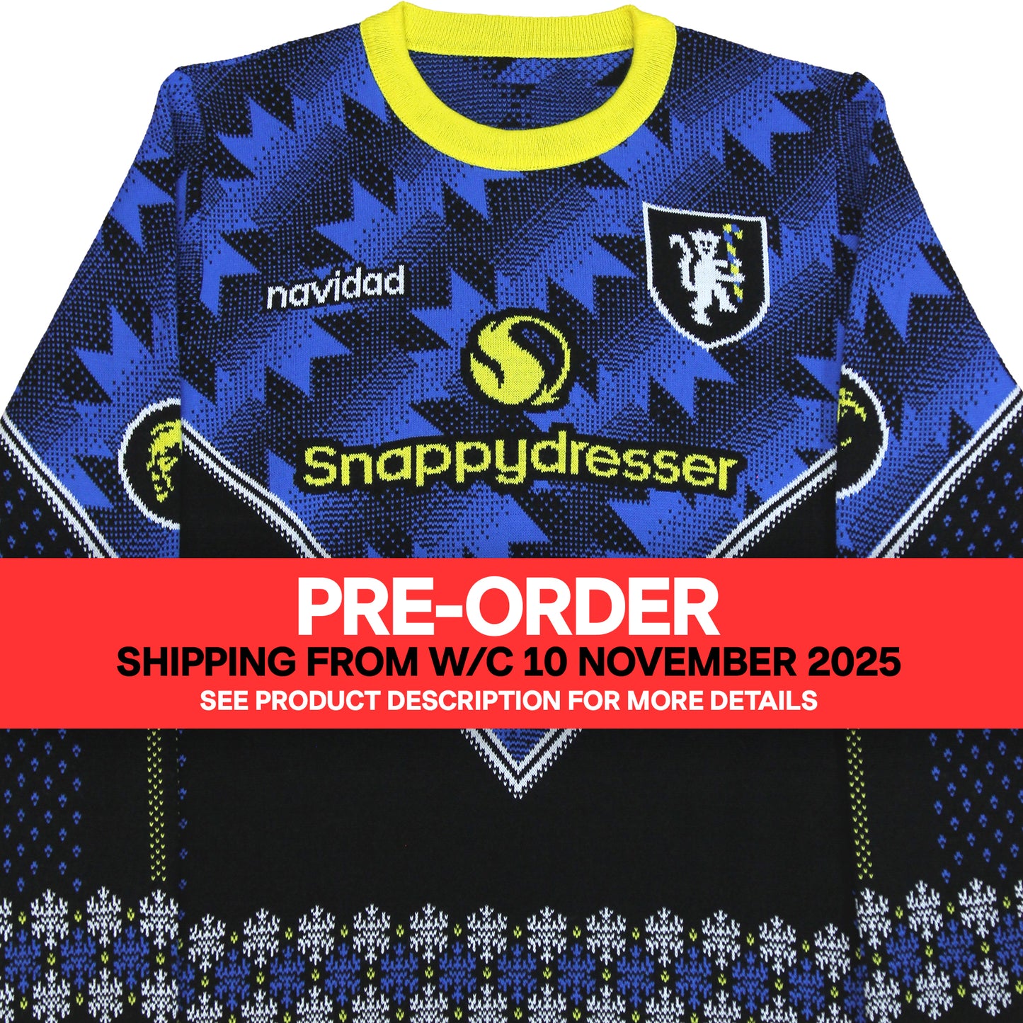 SnappyDresser | Knitted Xmas Jumper | PRE-ORDER