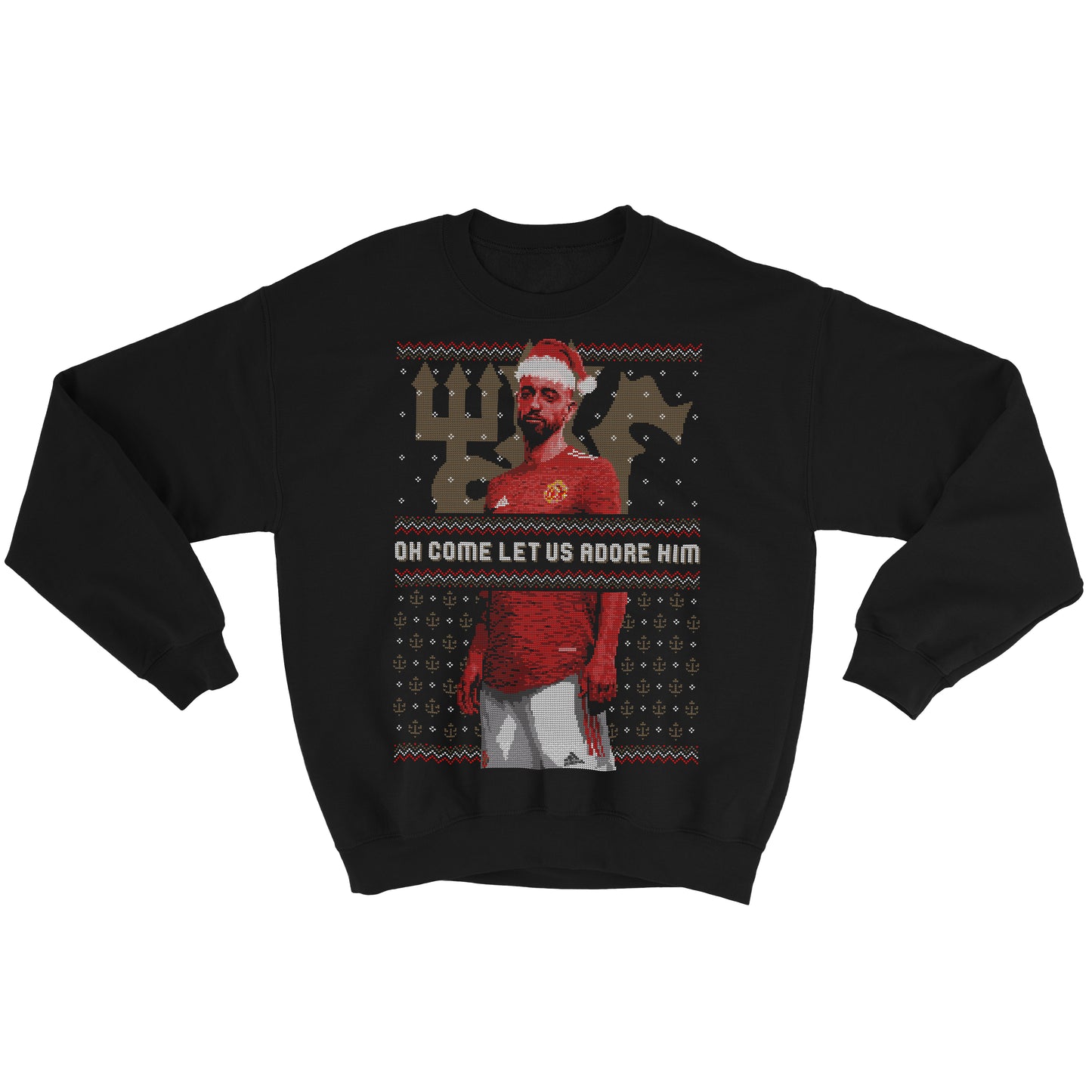Oh Come Let Us Adore Him Xmas Sweatshirt