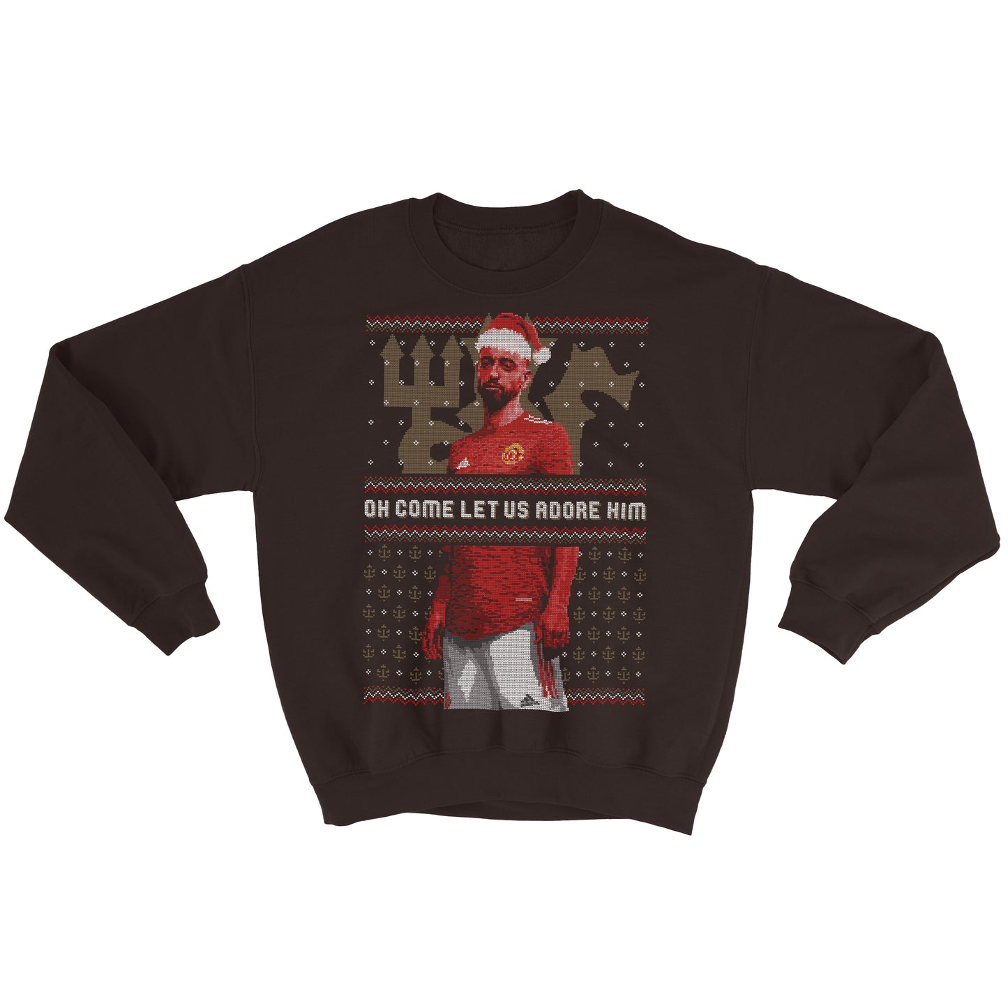 Oh Come Let Us Adore Him Xmas Sweatshirt