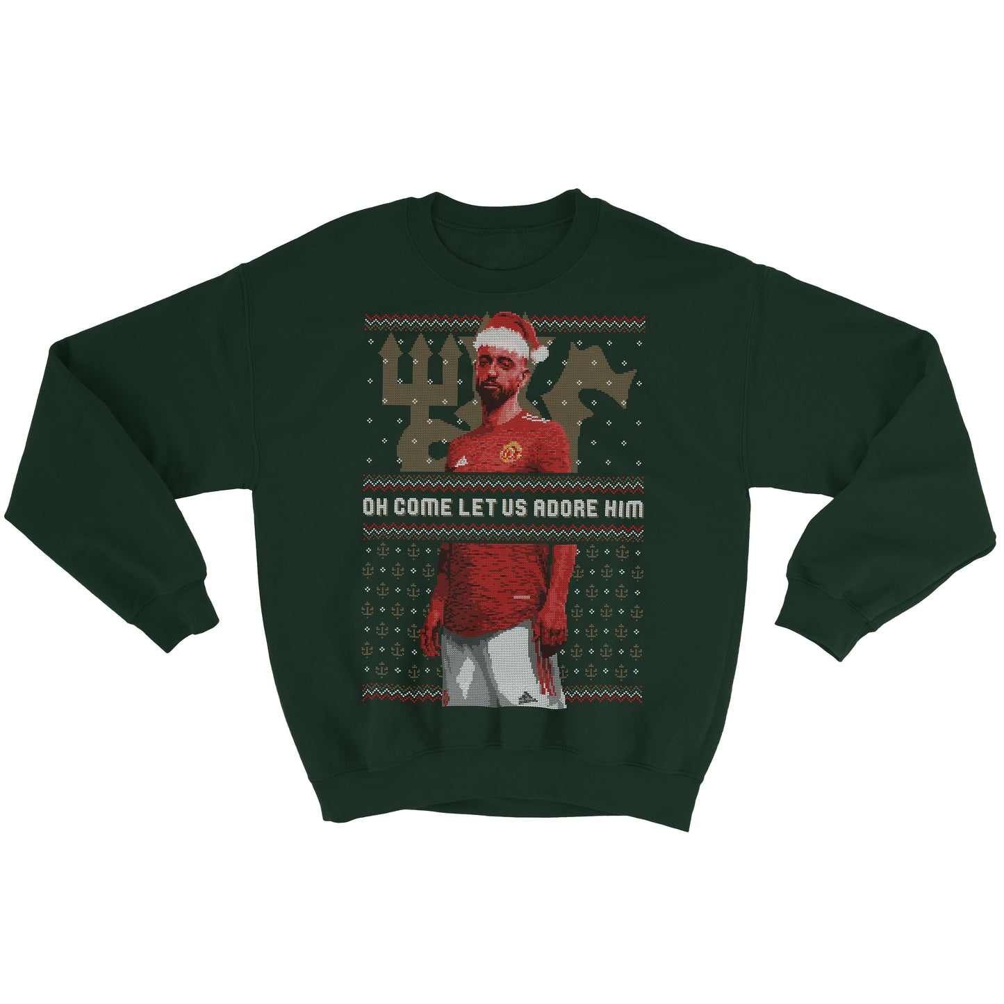 Oh Come Let Us Adore Him Xmas Sweatshirt