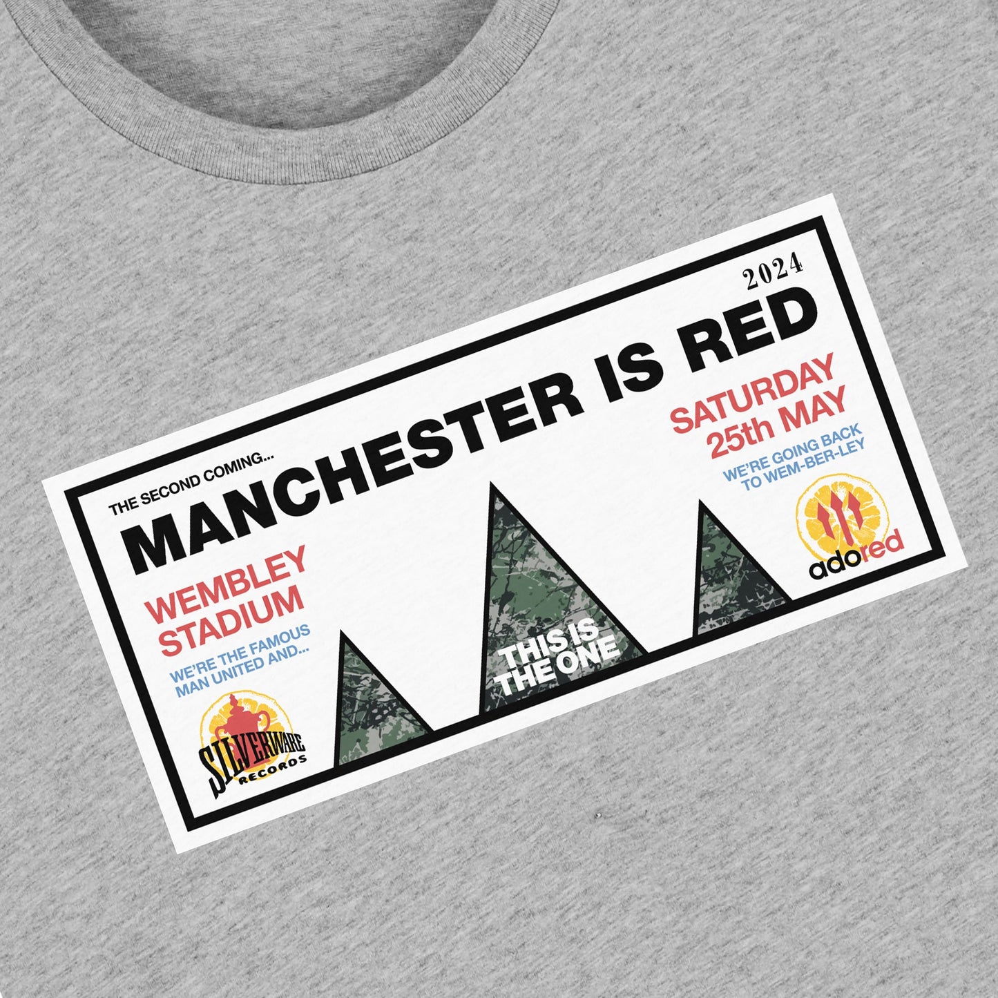 FAC24 Manchester Is Red Tee