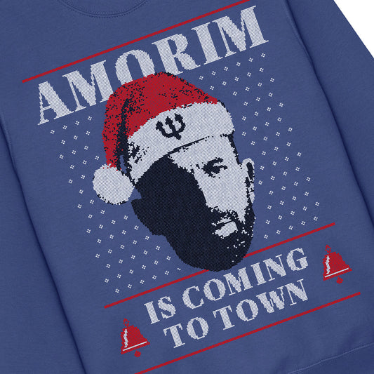 Amorim Is Coming To Town | Xmas Sweatshirt